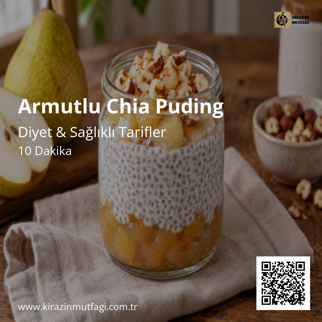 Armutlu Chia Puding Instagram tarif kartı