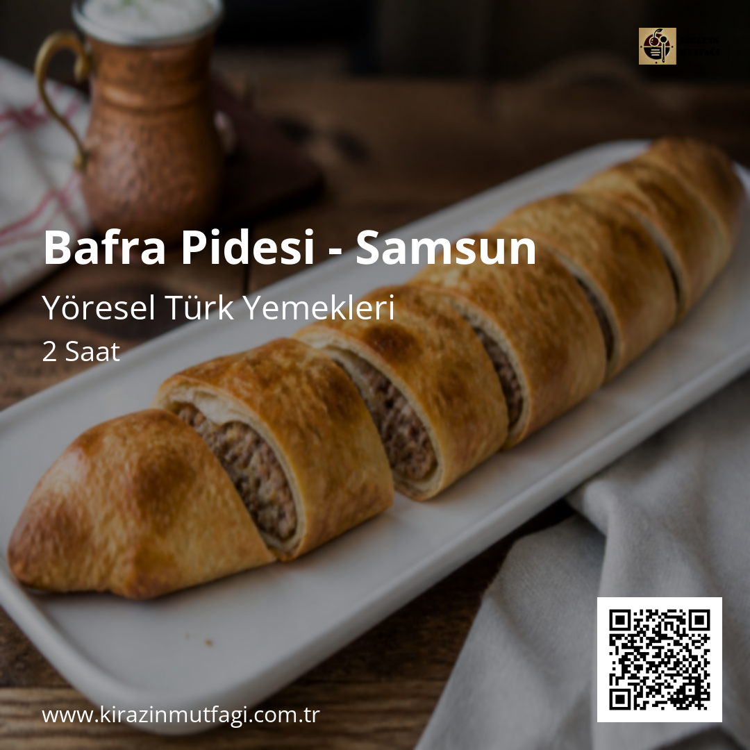 Bafra Pidesi - Samsun - Instagram Tarif Kartı