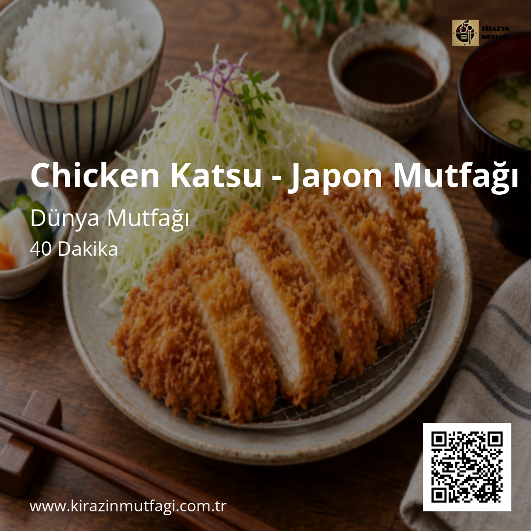 Chicken Katsu - Japon Mutfağı - Instagram Tarif Kartı