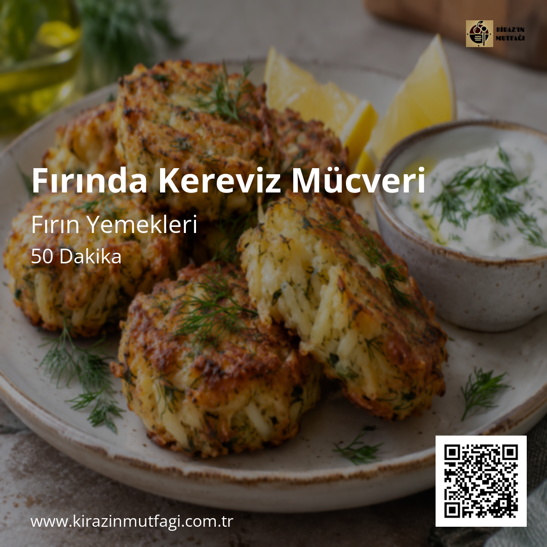 Fırında Kereviz Mücveri Instagram tarif kartı