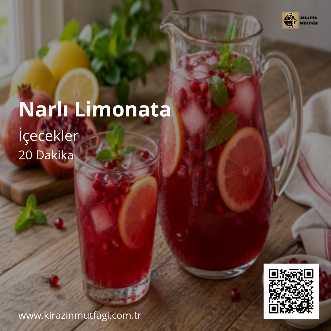 Narlı Limonata - Instagram Tarif Kartı