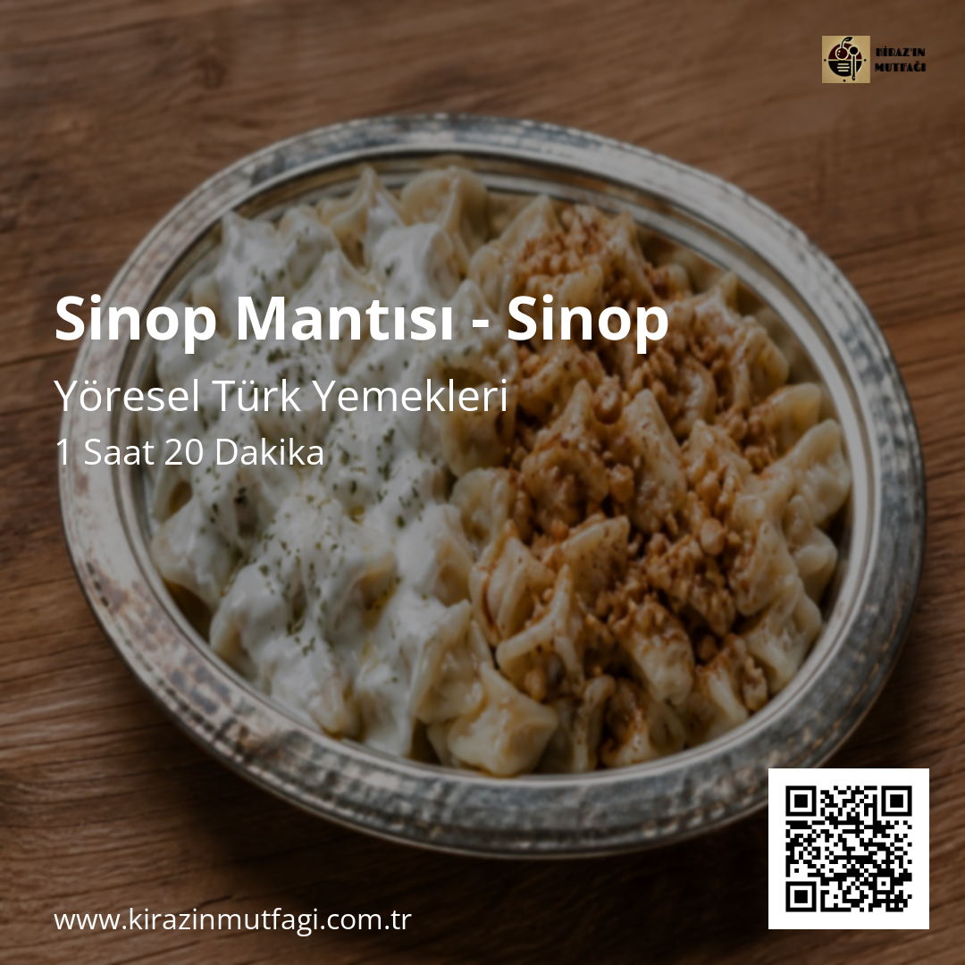 Sinop Mantısı - Sinop - Instagram Tarif Kartı