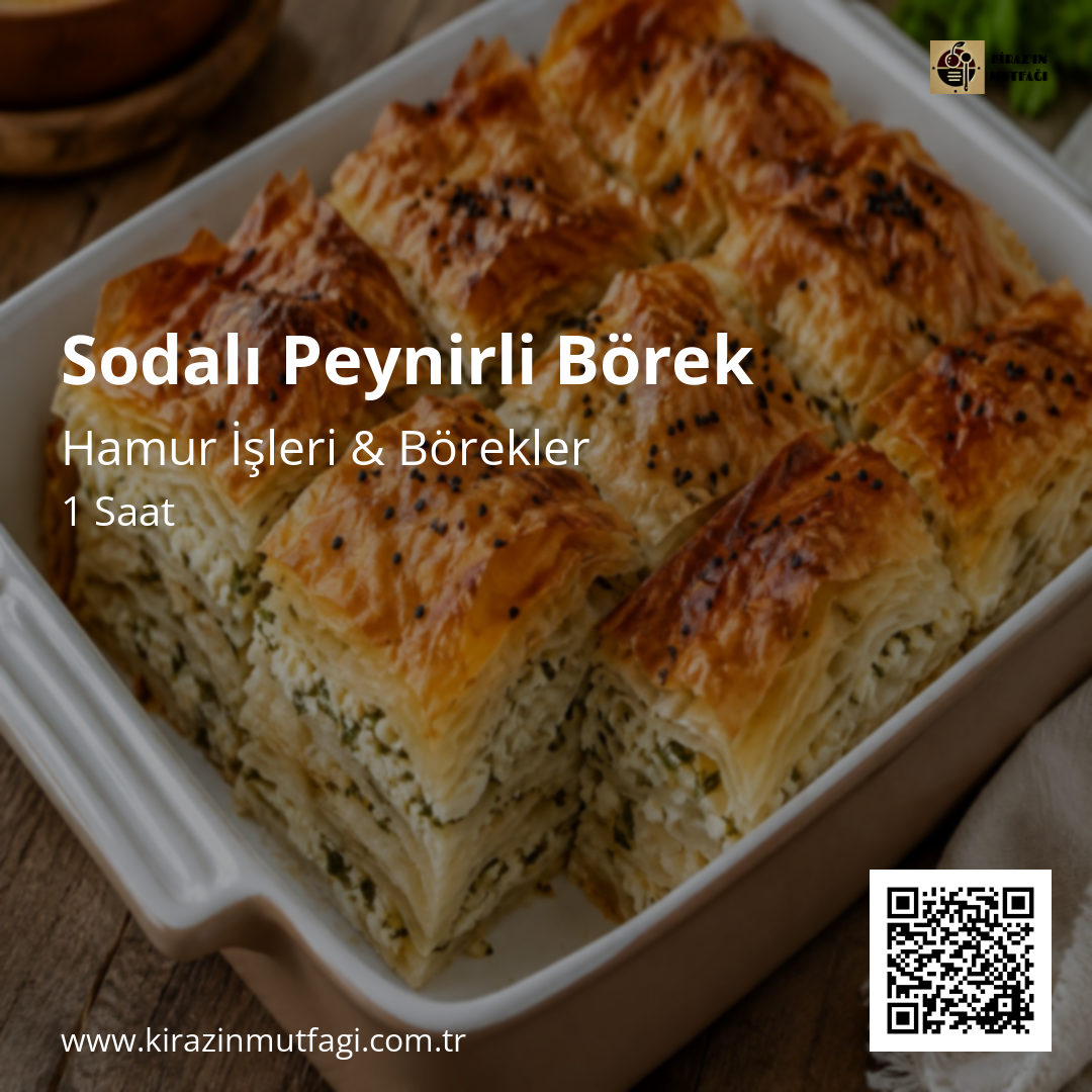 Sodalı Peynirli Börek - Instagram Tarif Kartı