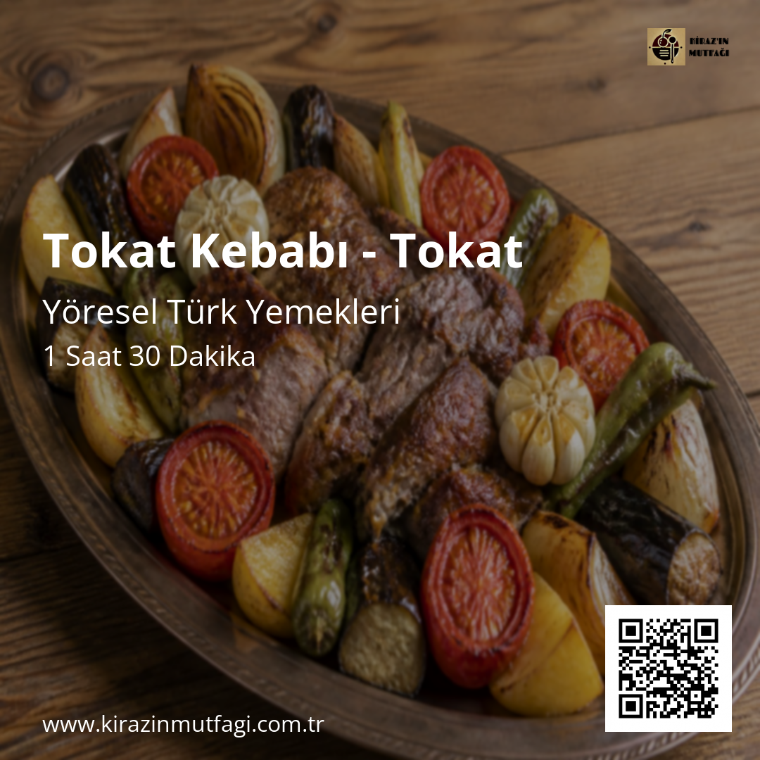 Tokat Kebabı - Tokat - Instagram Tarif Kartı