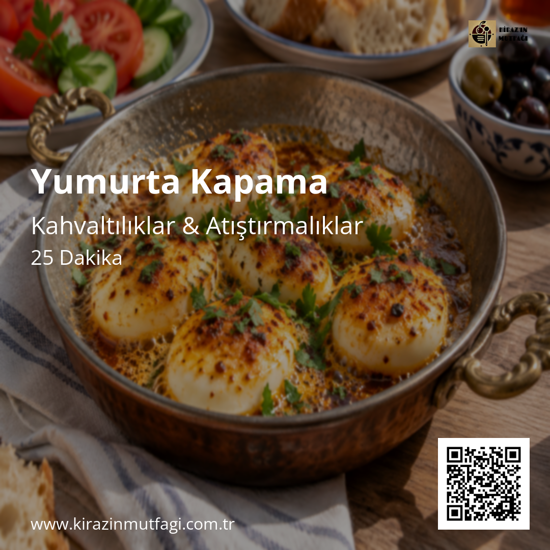 Yumurta Kapama Instagram tarif kartı