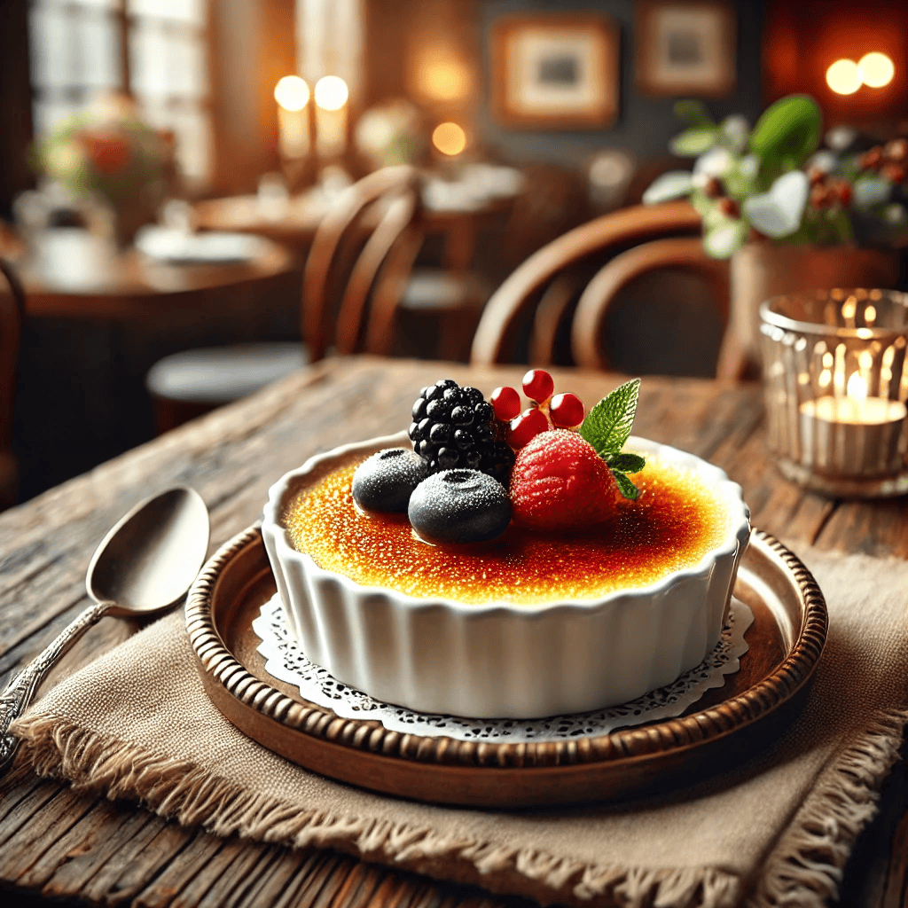 Fransız Creme Brulee - Fransız Mutfağı