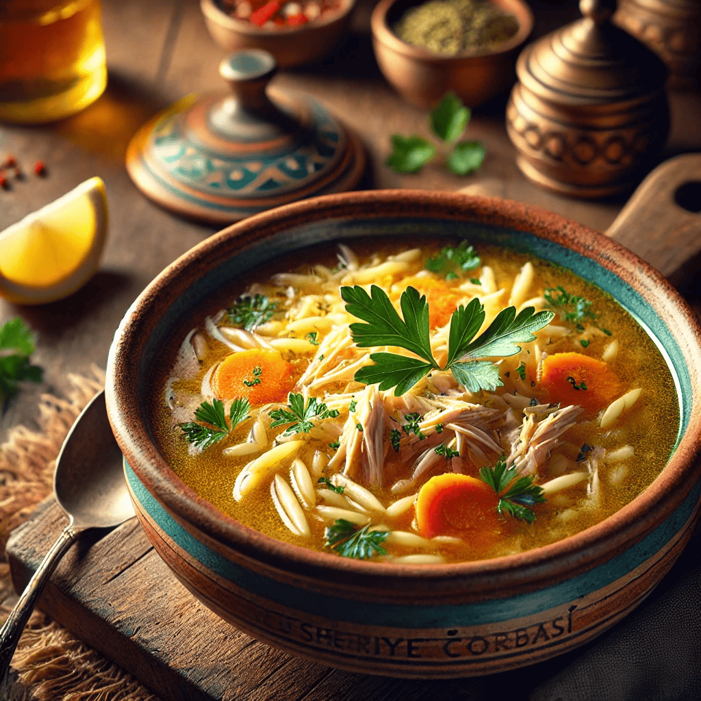 Tavuklu Şehriye Çorbası