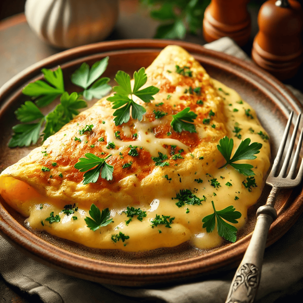 Peynirli Maydanozlu Omlet
