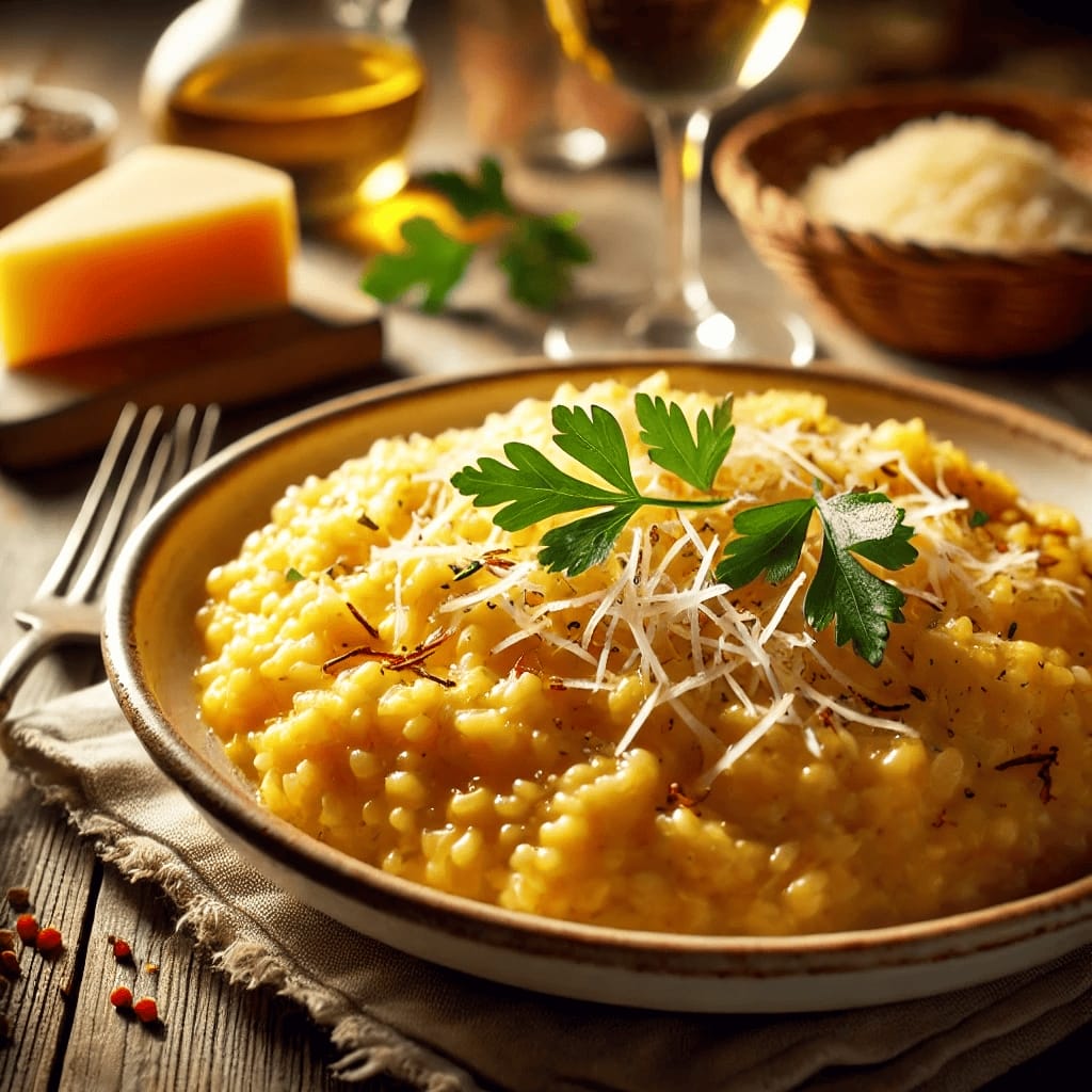 Risotto alla Milanese (İtalya)