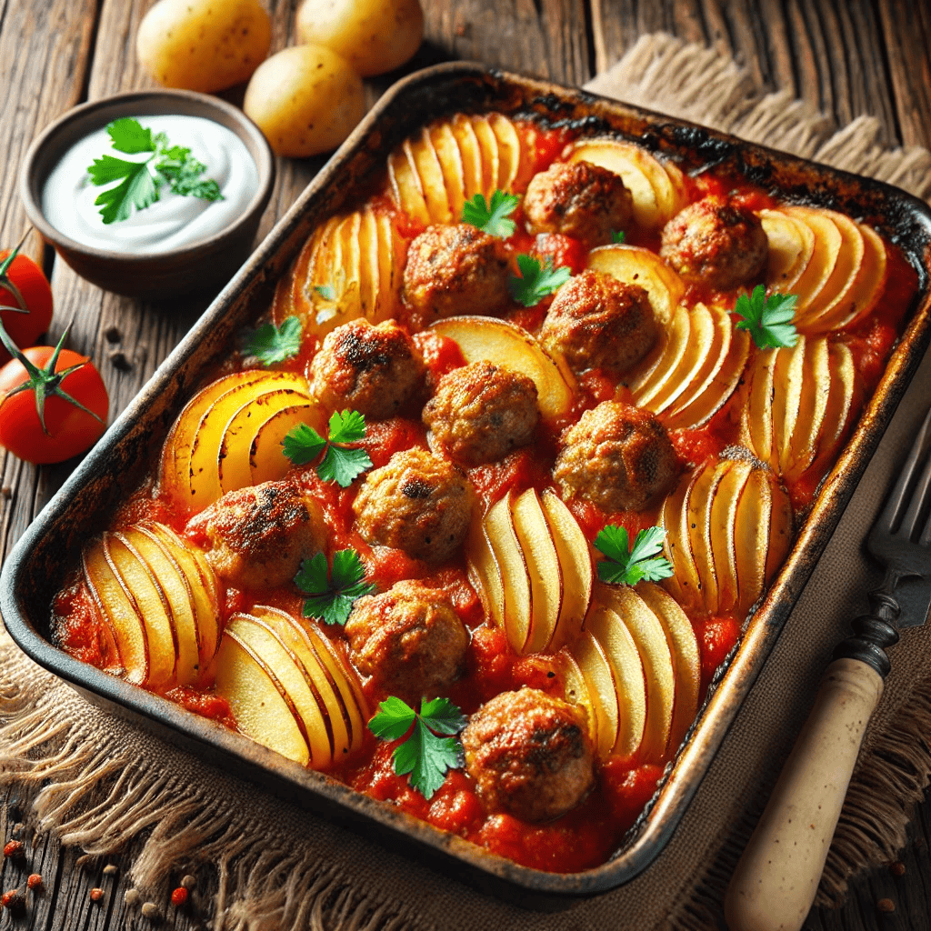 Fırında Patates Kebabı