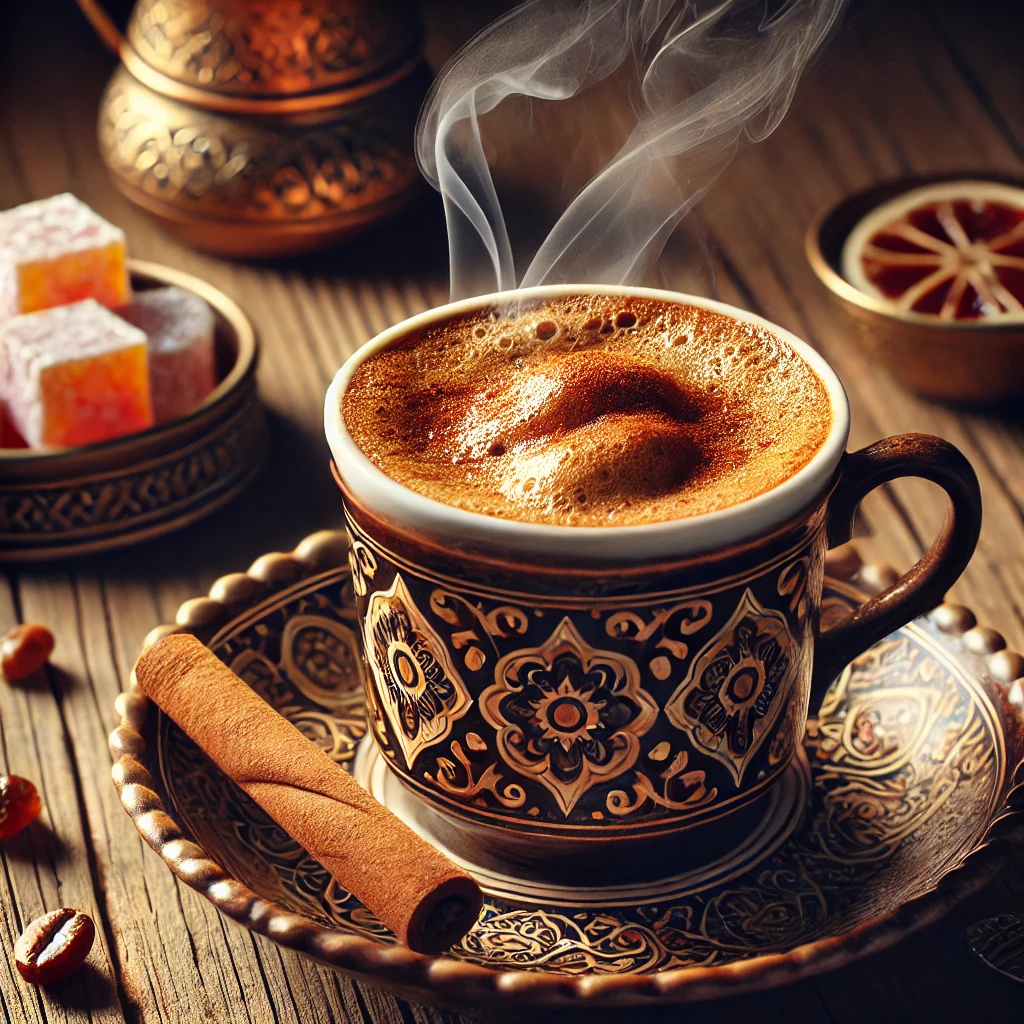Salep Aromalı Sıcak Kahve