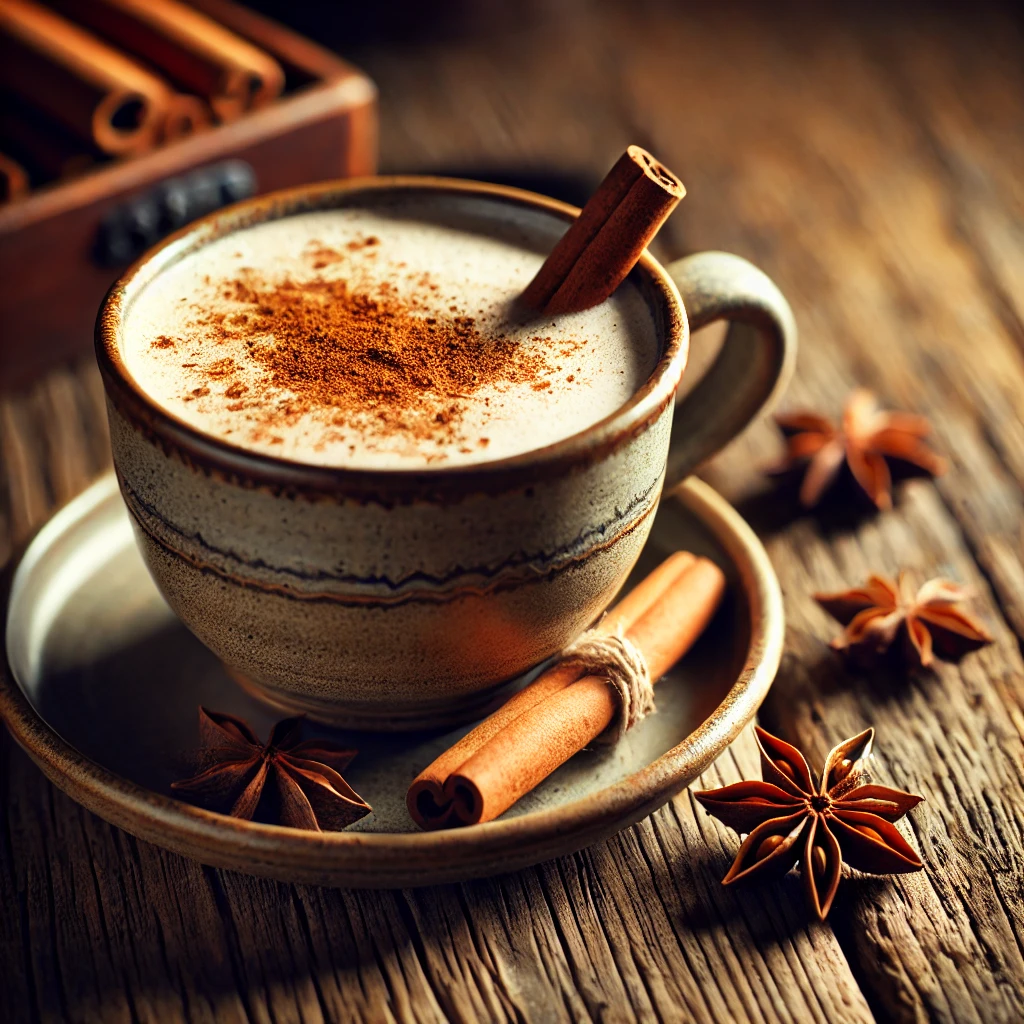 Baharatlı Sütlü Çay