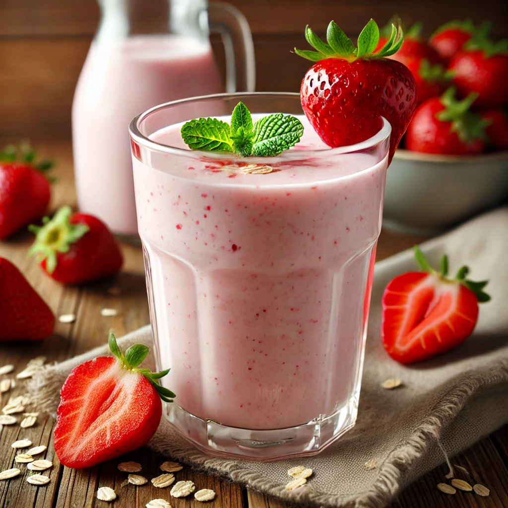 Çilekli Kefir Smoothie