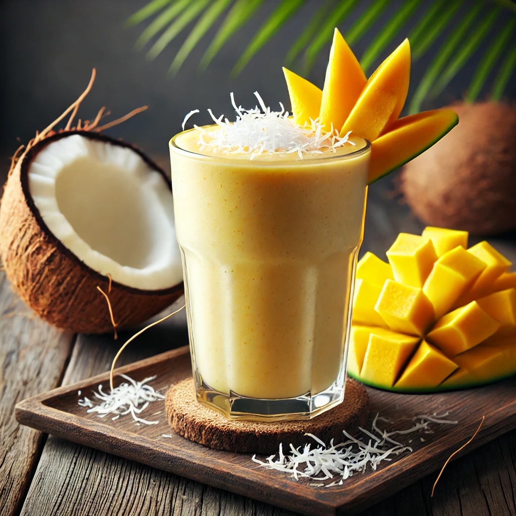Mango & Hindistan Cevizli Smoothie
