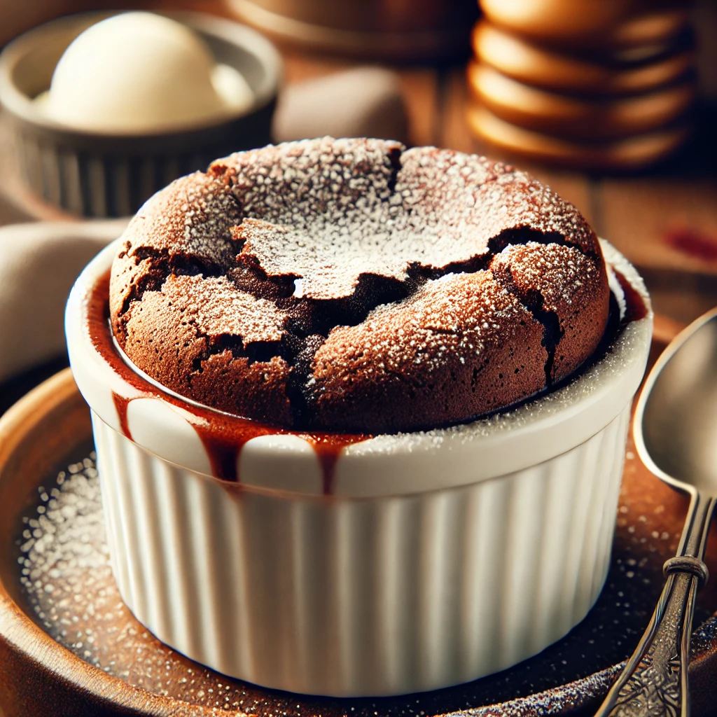 Sufle (Akışkan Çikolatalı Kek)