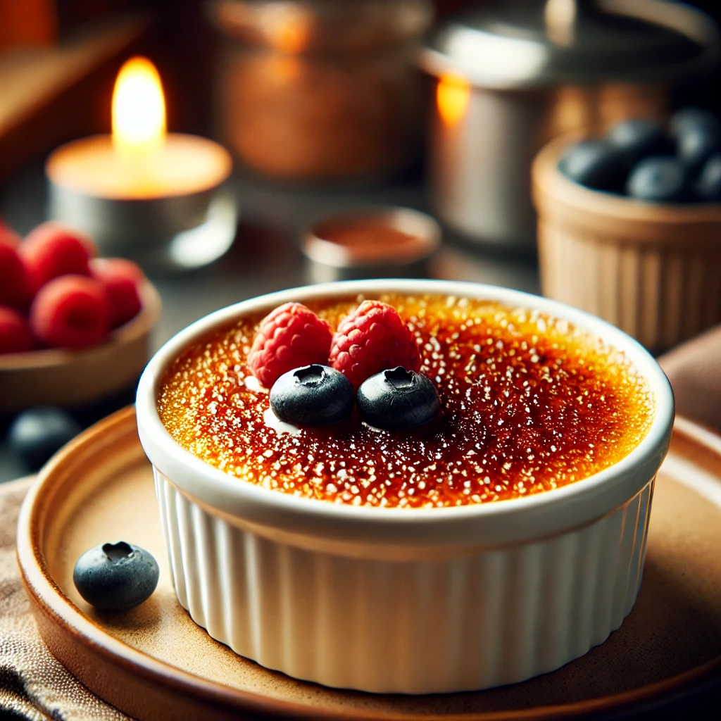 Creme Brulee (Fransız Tatlısı)