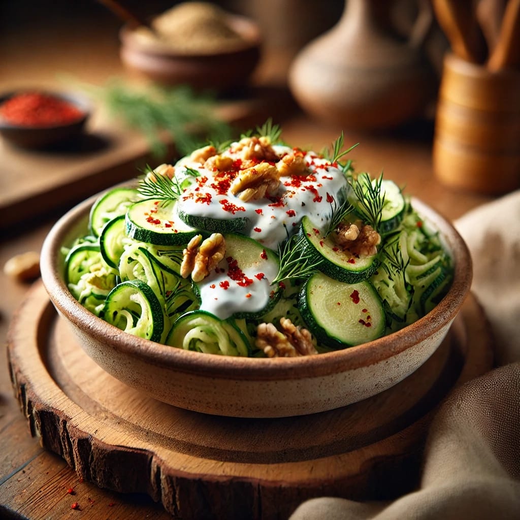 Yoğurtlu Kabak Salatası