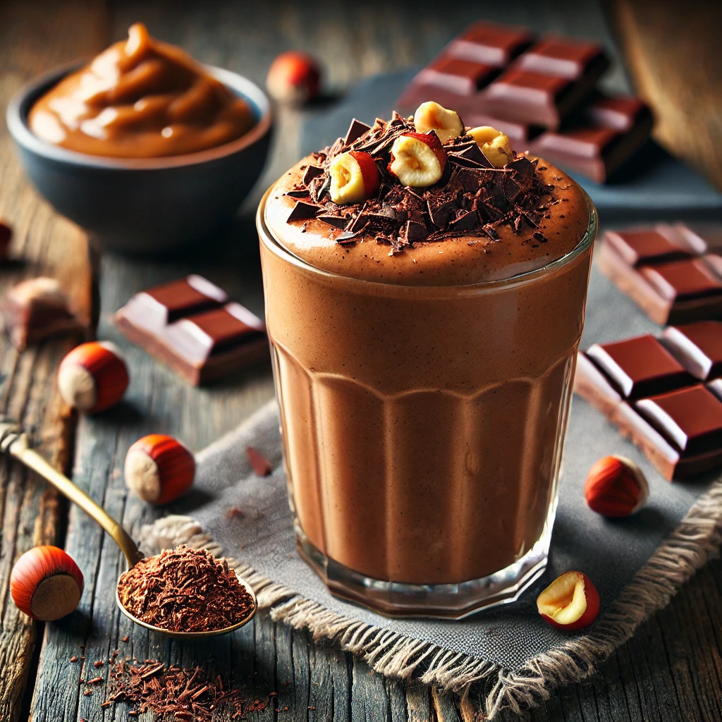 Kakaolu Fındıklı Protein Smoothie