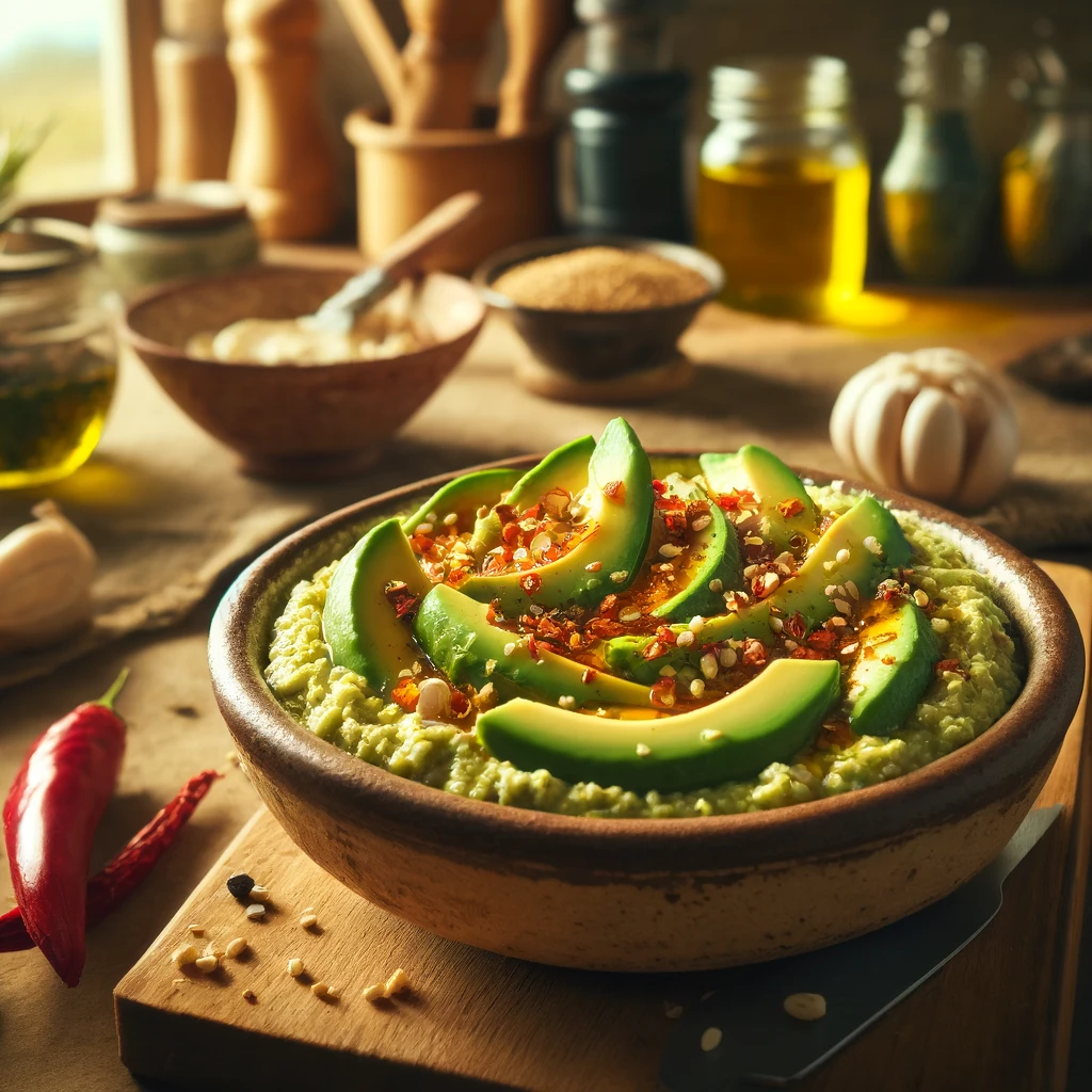 Avokadolu Tahinli Meze
