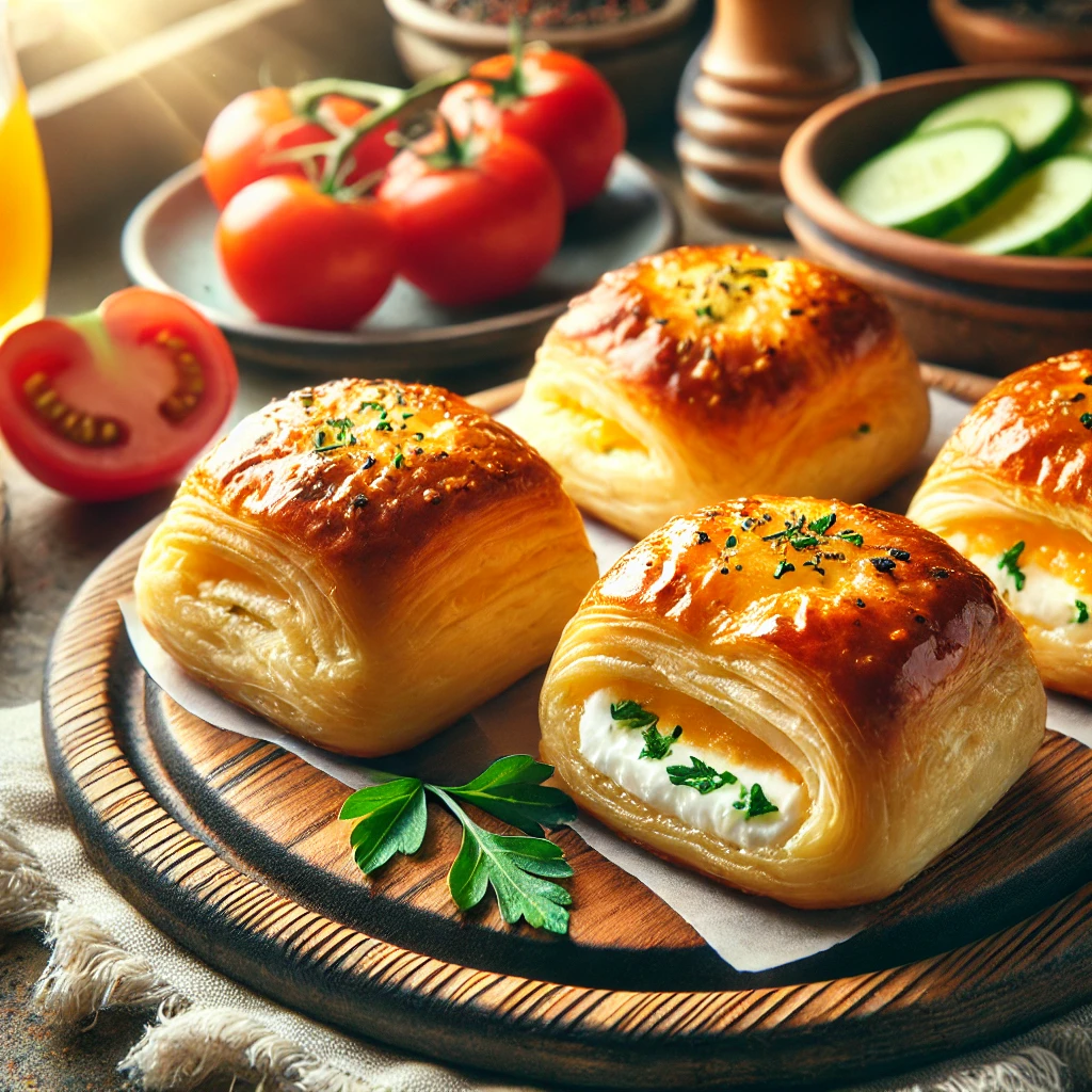 Mini Peynirli Milföyler