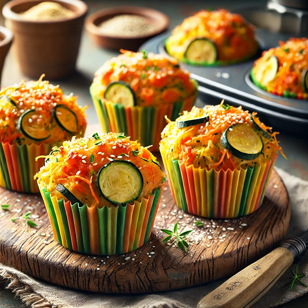 Sebzeli Muffin