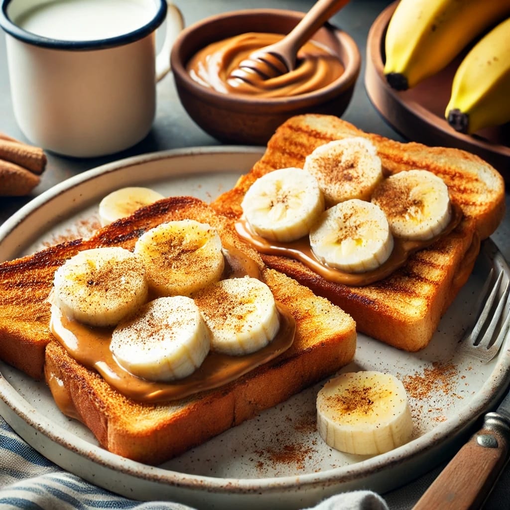 Muzlu Fıstık Ezmeli Tost