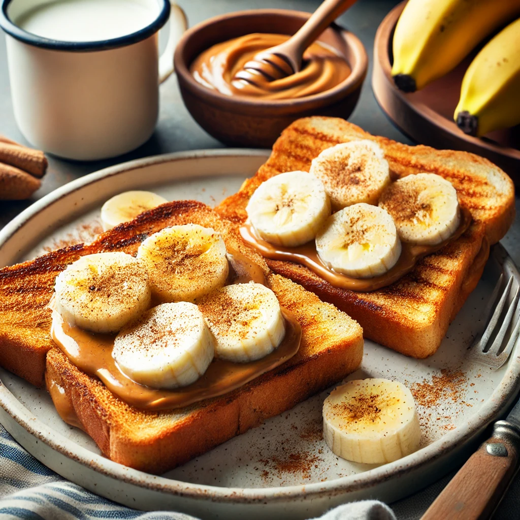 Muzlu Fıstık Ezmeli Tost