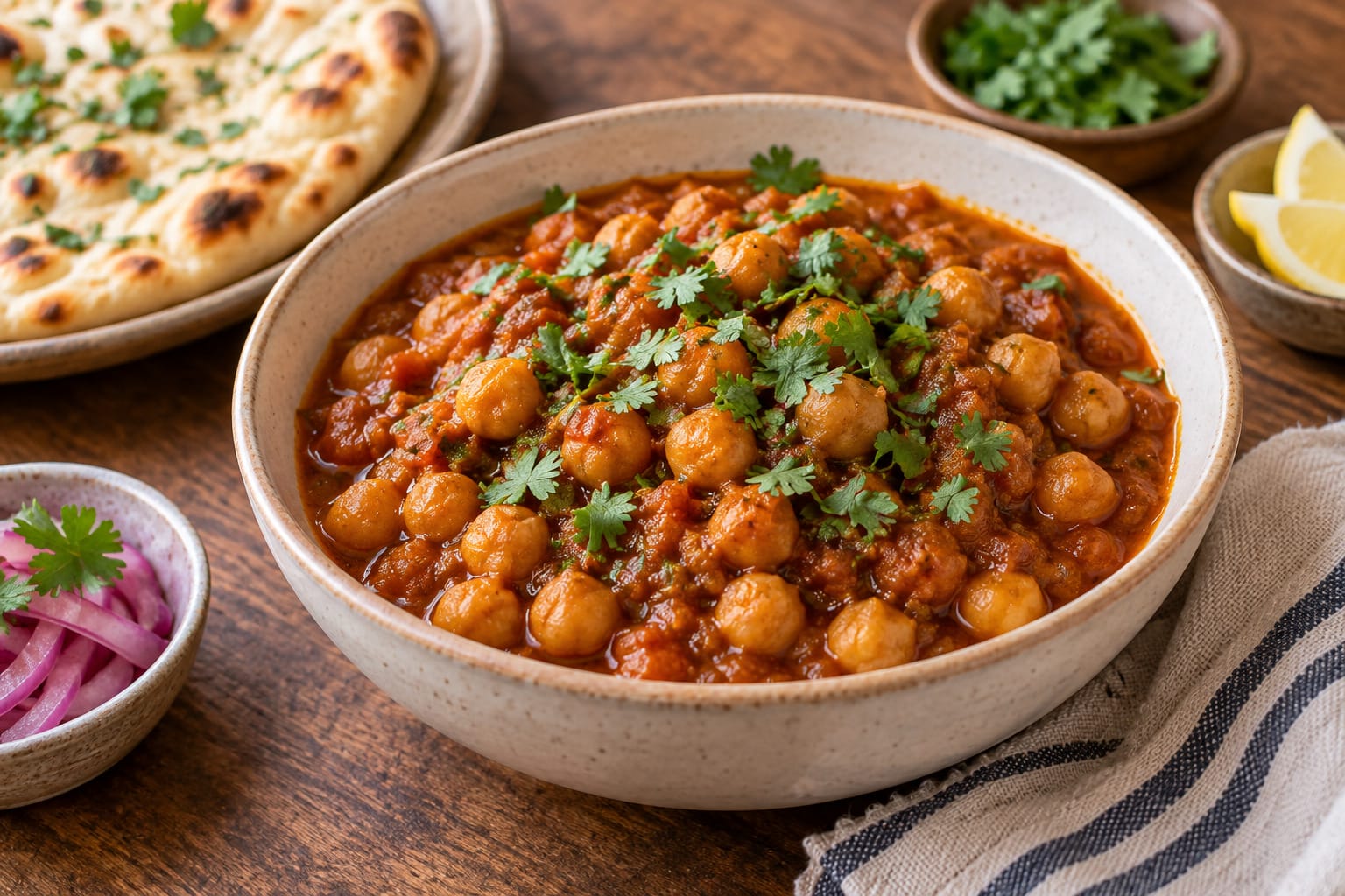 Chana Masala - Hint Mutfağı