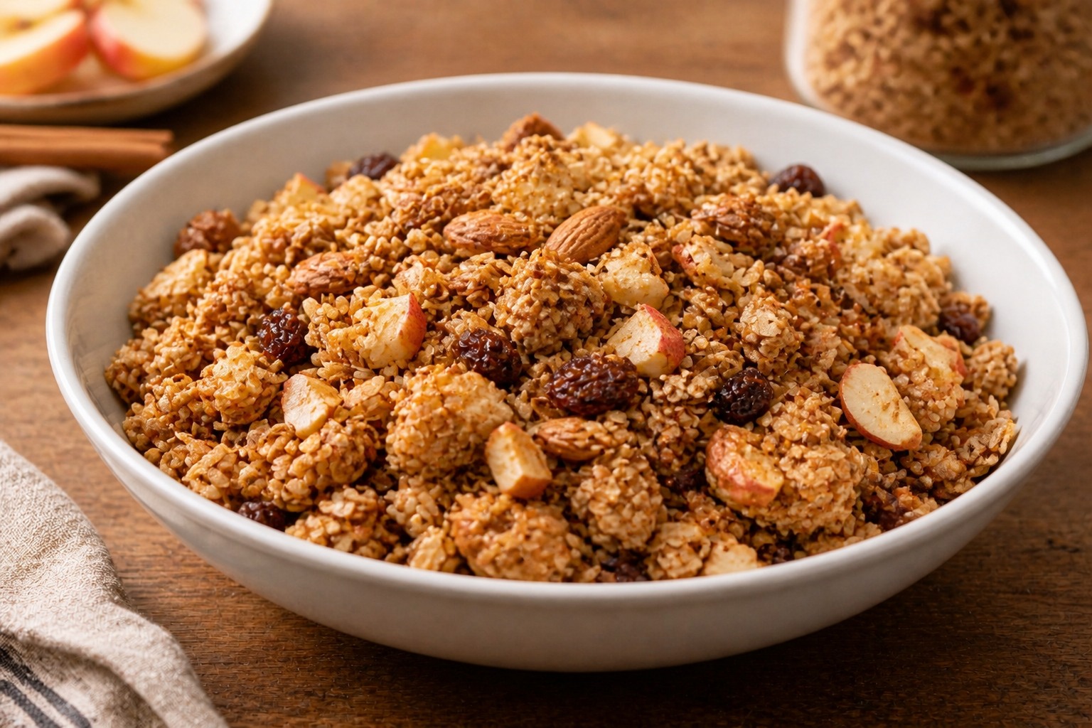 Elmalı Tarçınlı Granola