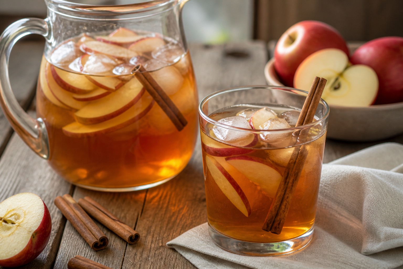 Elmalı Tarçınlı Soğuk Çay