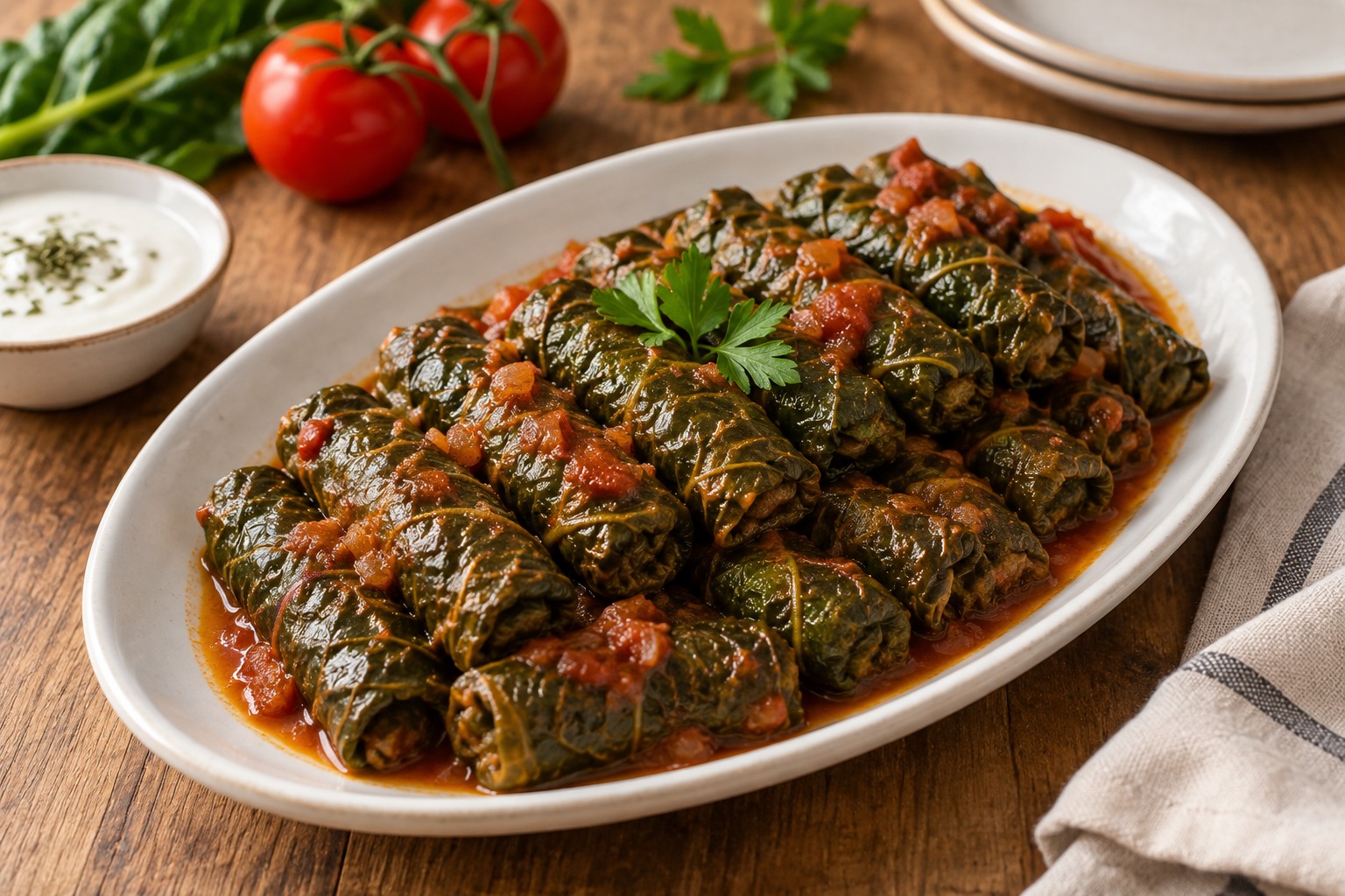 Etli Pazı Sarması
