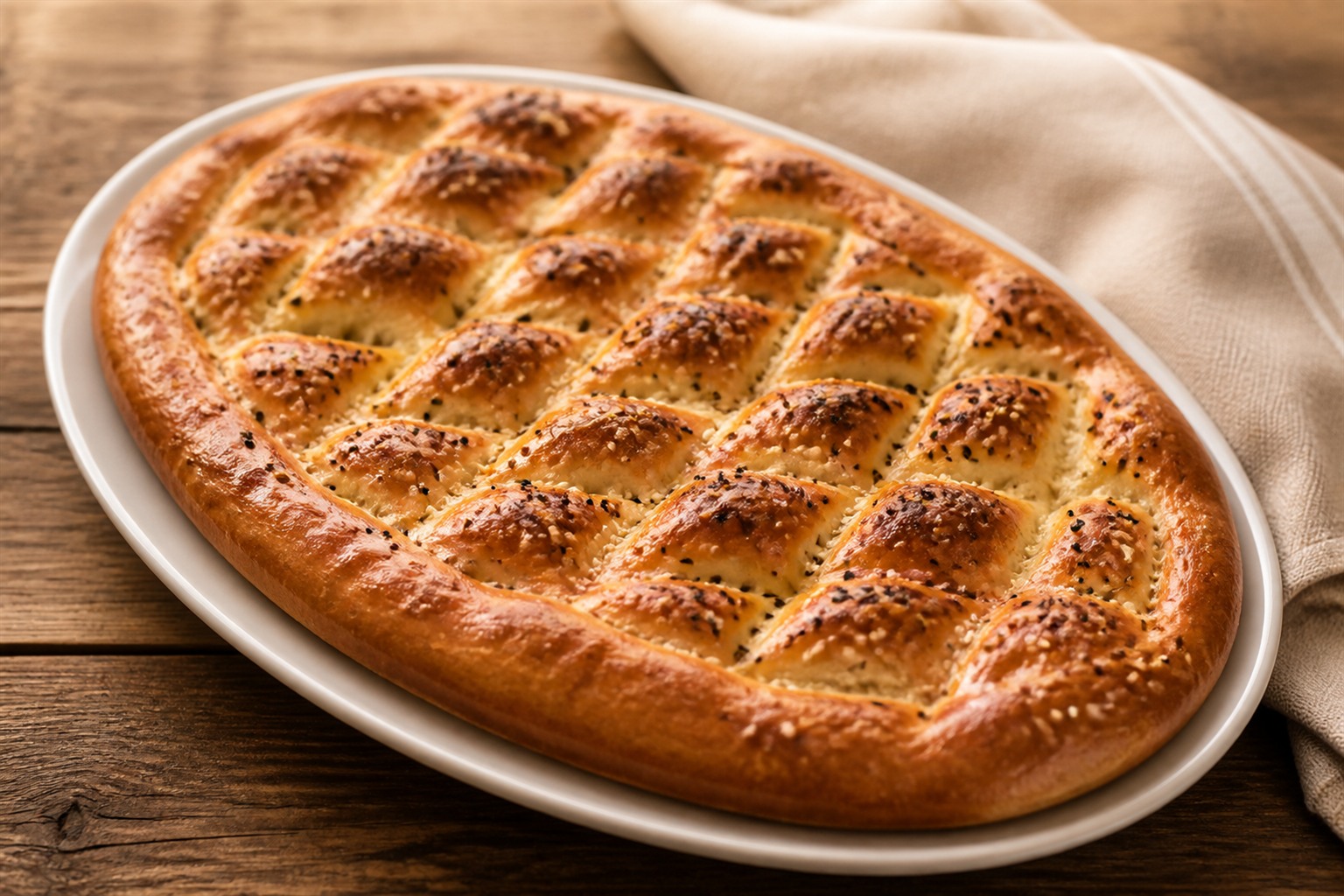Ev Yapımı Ramazan Pidesi