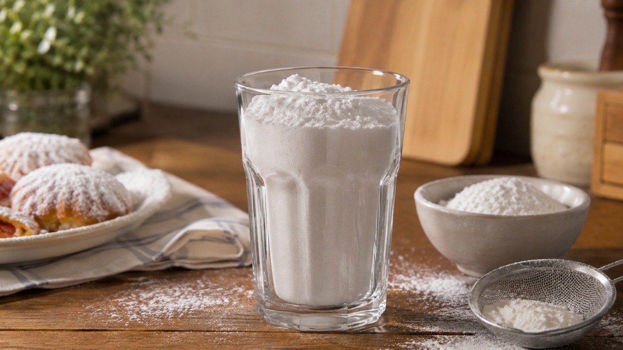 1 Su Bardağı Pudra Şekeri Kaç Gram?