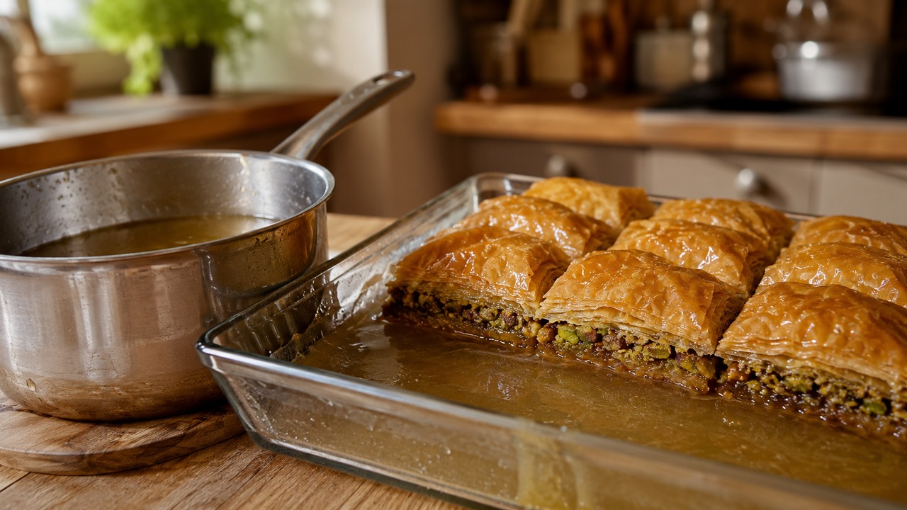 Baklava Şerbeti Neden Çekmez?