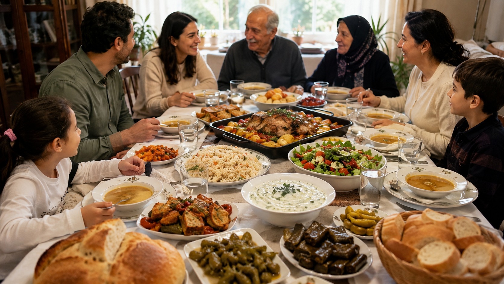 Kalabalık Aile Sofrası İçin Menü Önerileri