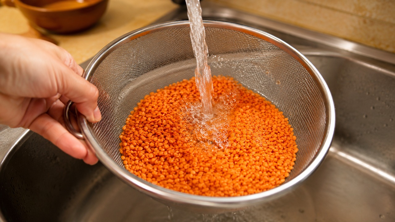 Kırmızı Mercimek Yıkanmalı mı?