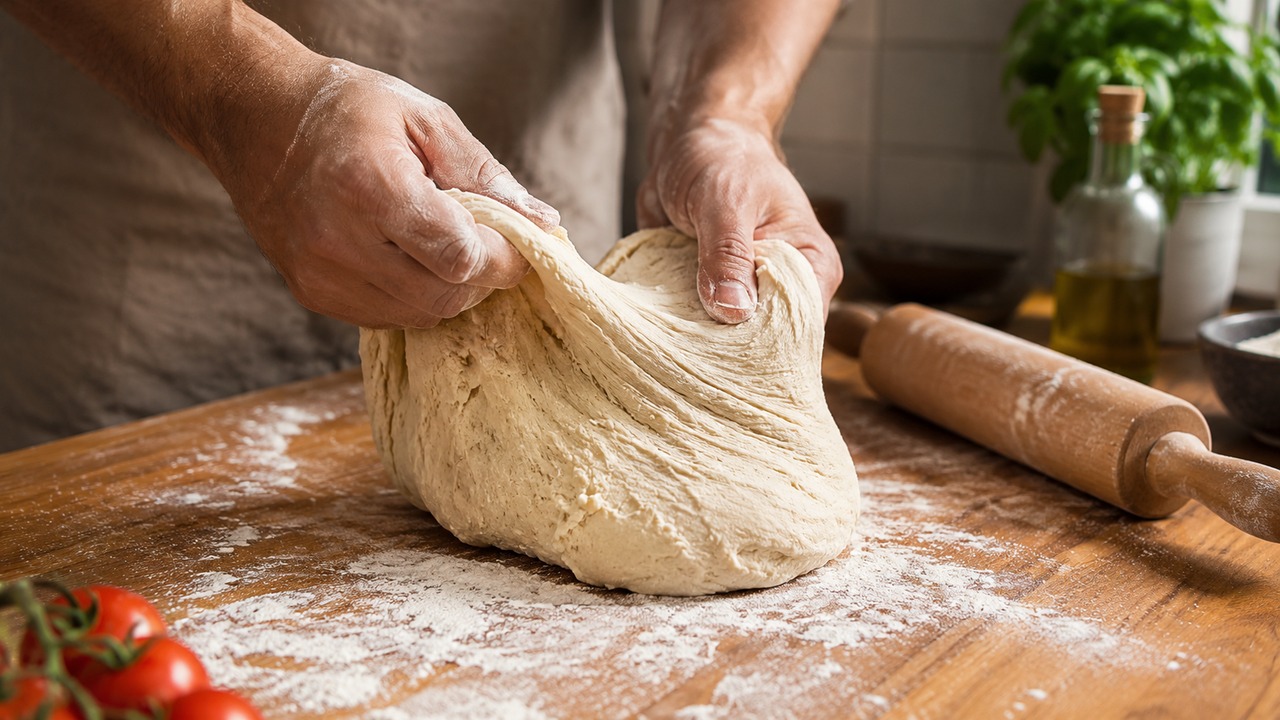 Pizza Hamuru Neden Sert Olur?