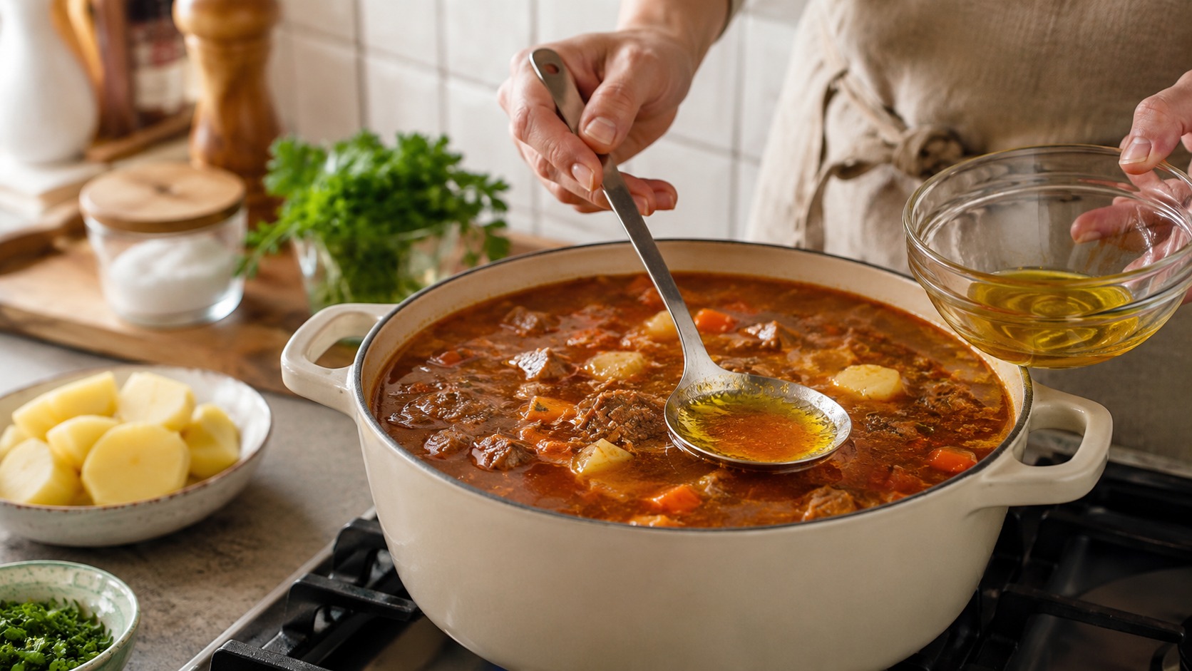 Yemek Çok Yağlı Olursa Ne Yapılır?