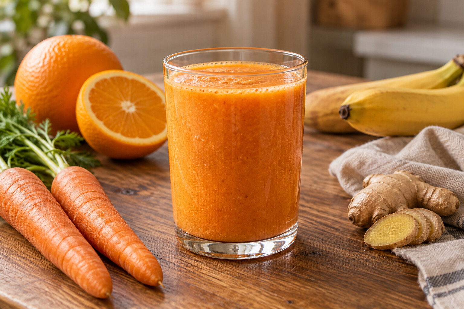 Havuçlu Portakallı Smoothie