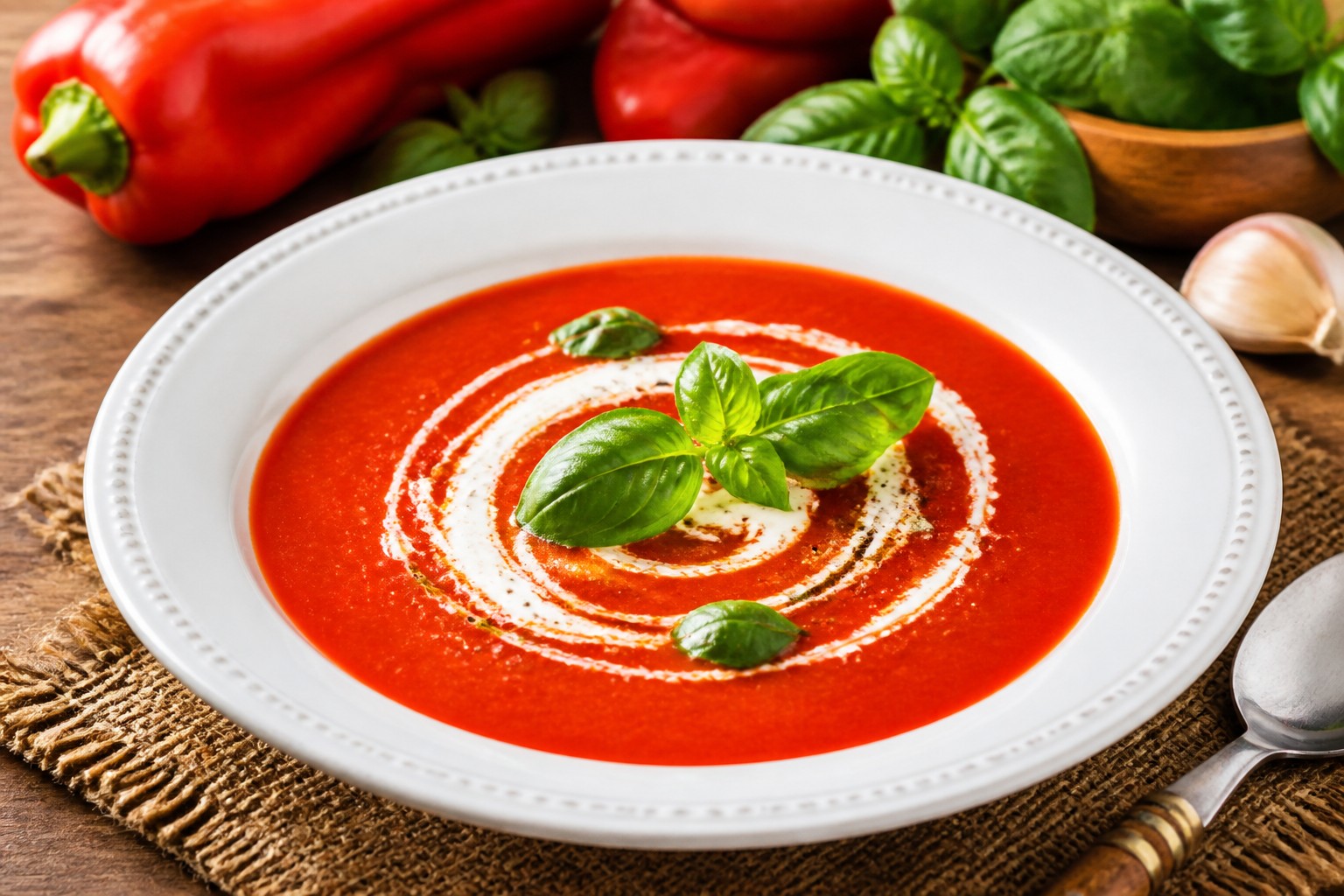 Kırmızı Biber Çorbası
