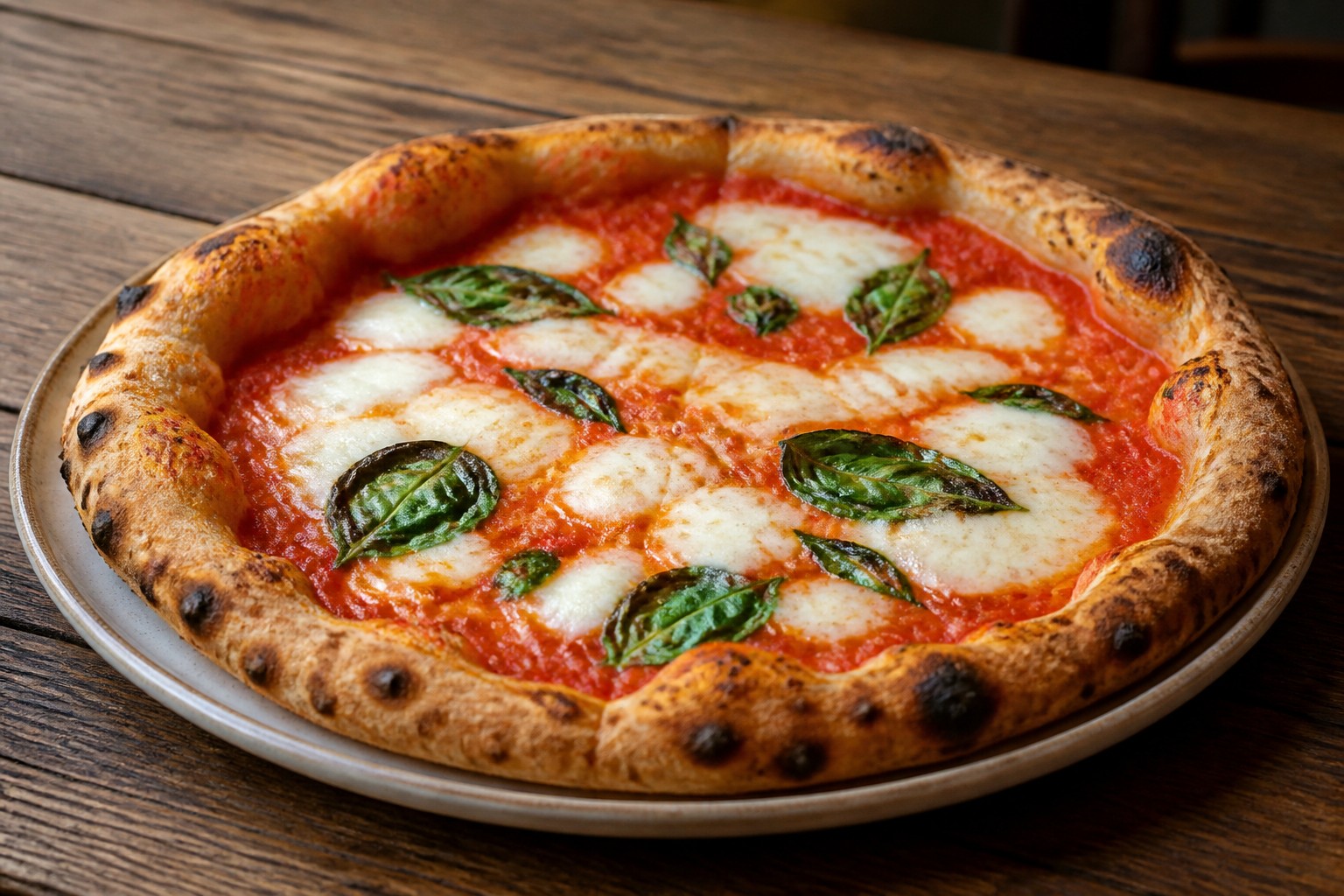 Margherita Pizza - İtalyan Mutfağı