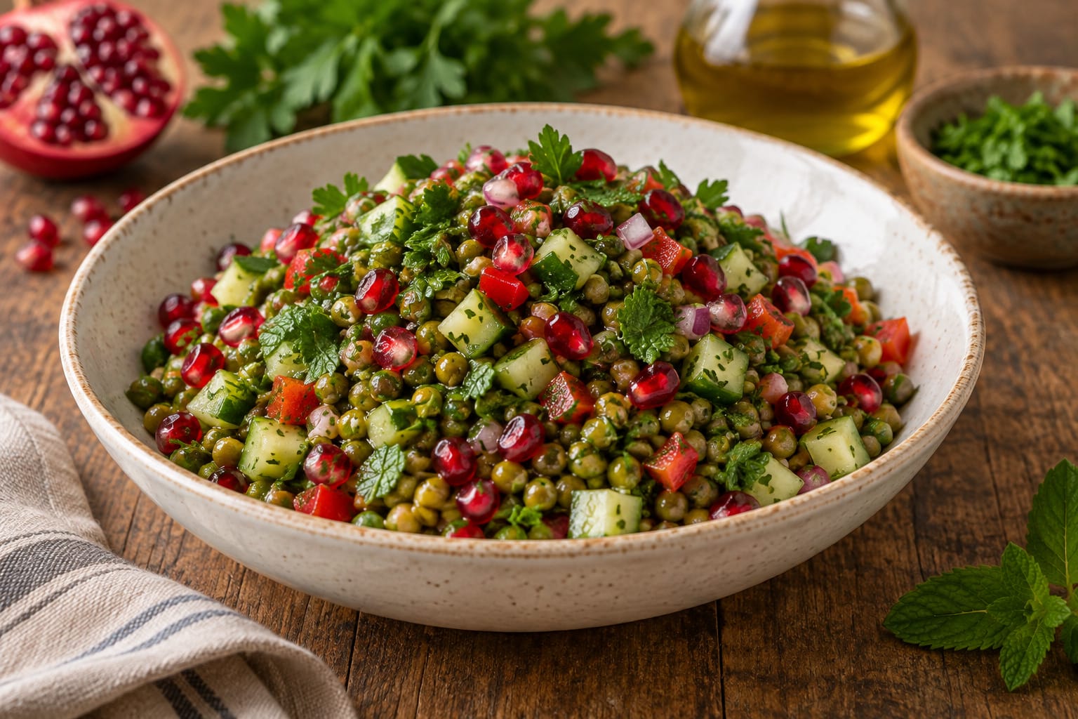 Maş Fasulyesi Salatası