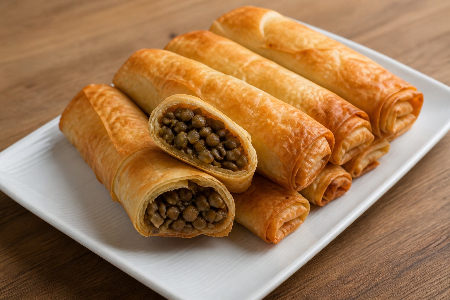 Mercimekli Çıtır Börek