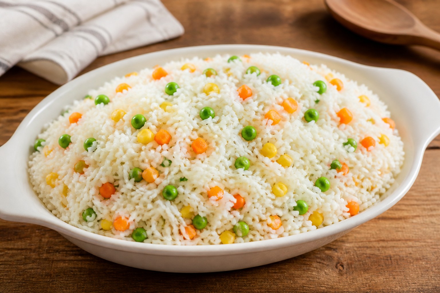 Mısırlı Bezelyeli Pirinç Pilavı