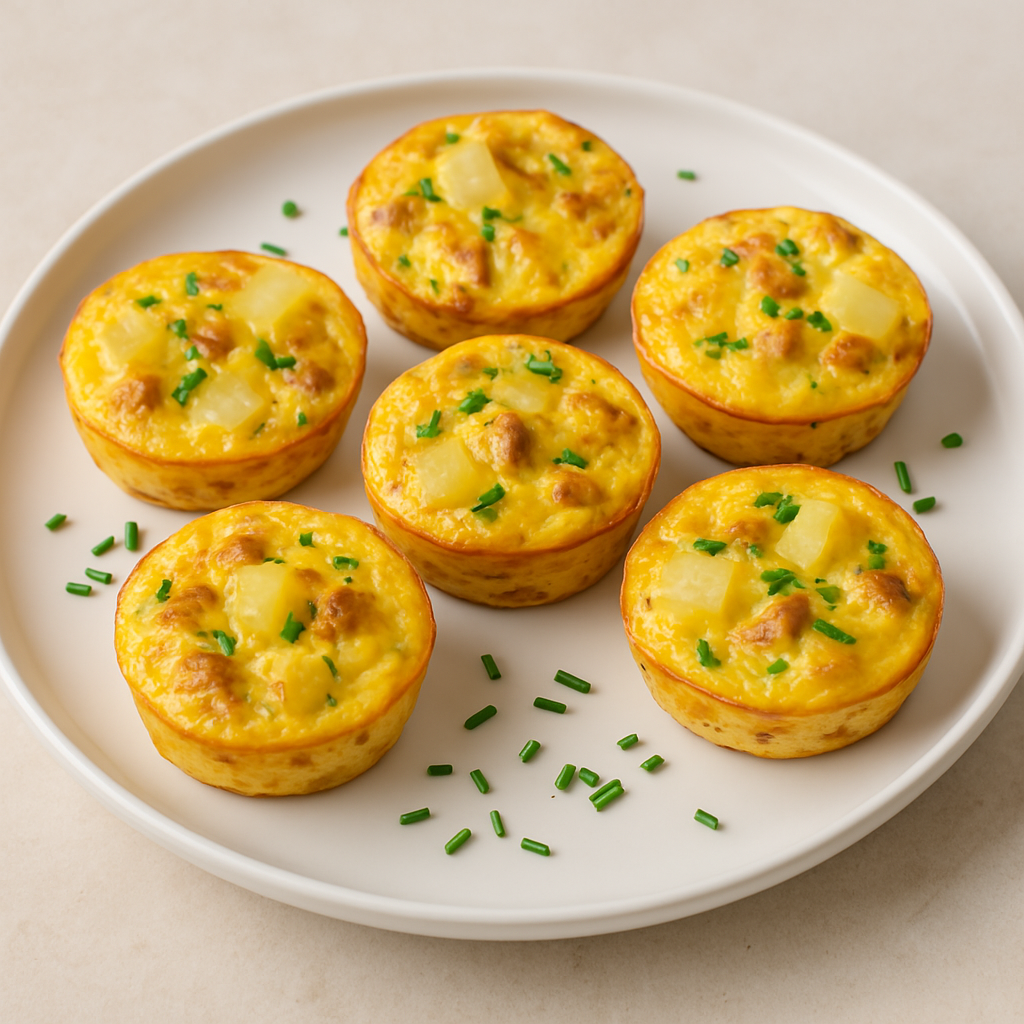 Patatesli Mini Omlet