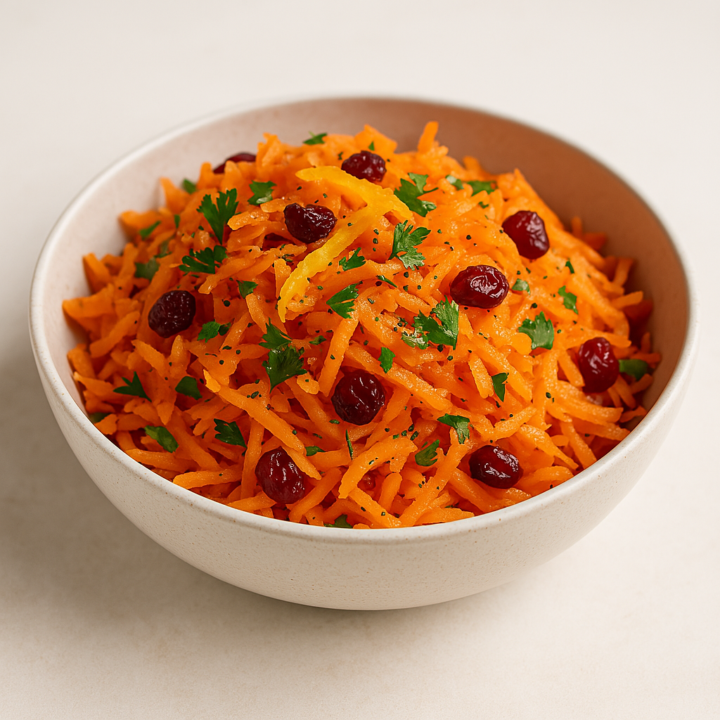 Portakallı Havuç Salatası