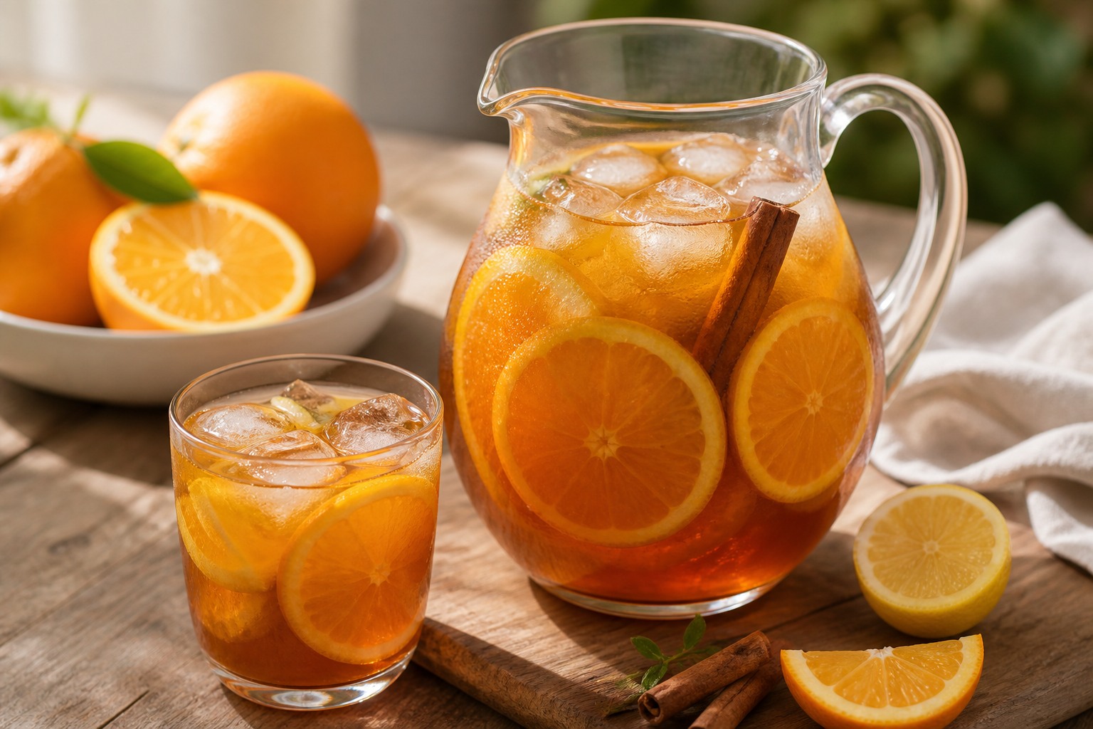 Portakallı Soğuk Çay