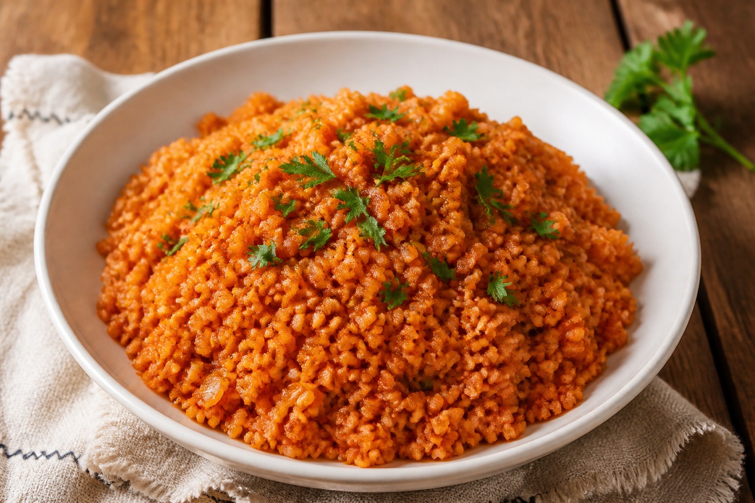 Salçalı Bulgur Pilavı