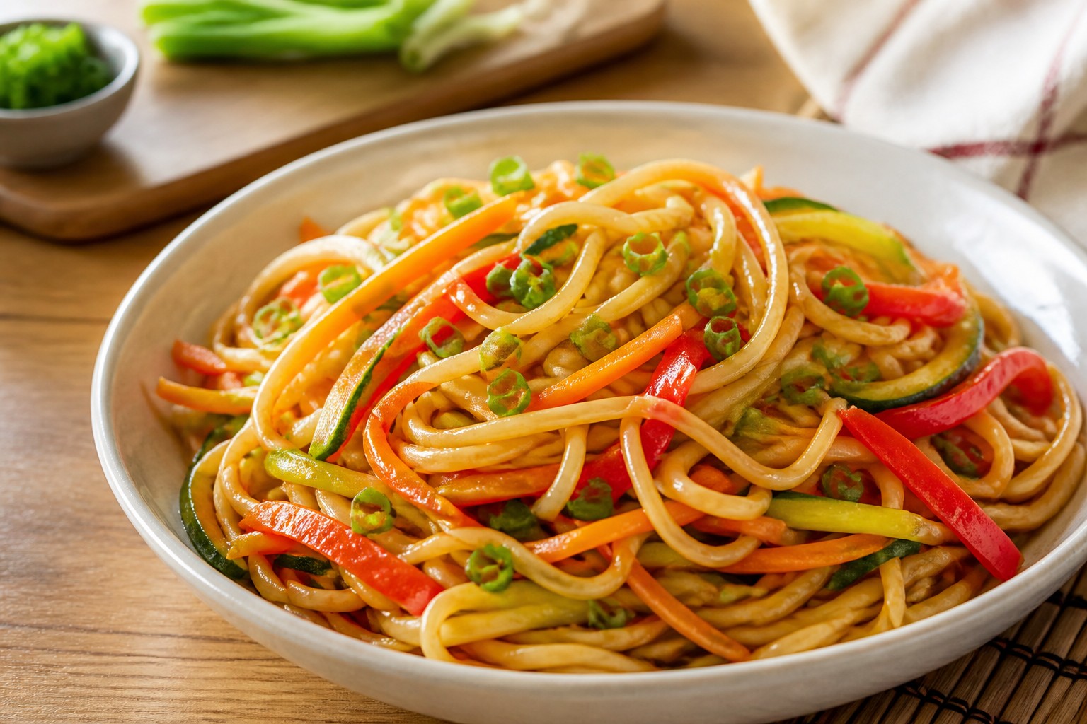 Sebzeli Noodle