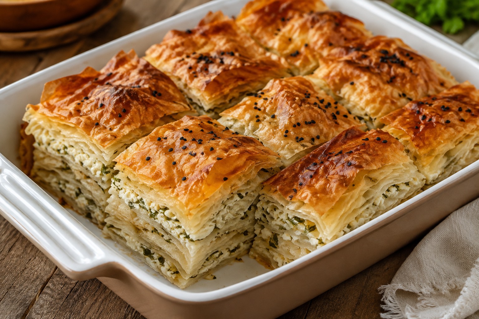 Sodalı Peynirli Börek